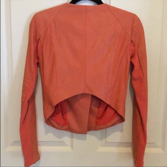 Veda Coral Leather “Dali” Jacket - Picture 3 of 3